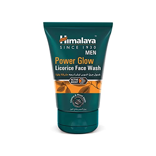 Himalaya Men Power Glow Licorice Face Wash, 100Ml