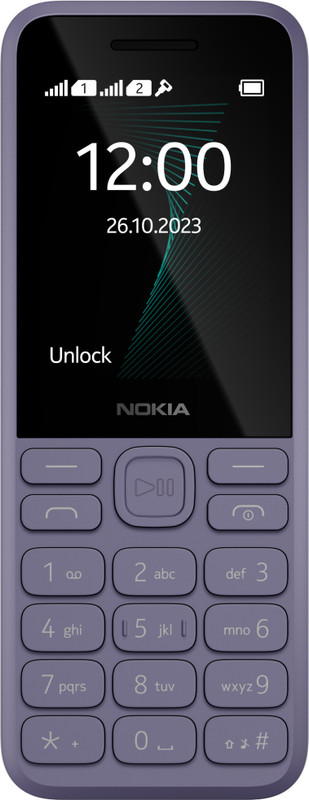 Nokia 130 Music Dual Sim, Music Player, Wireless Fm Radio And Dedicated Music Buttons(Purple)