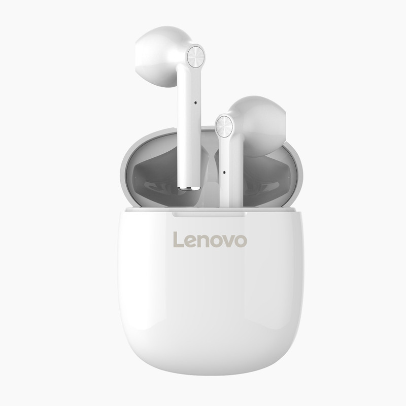 Lenovo Ht30 Bluetooth(White, True Wireless)
