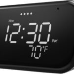 Lenovo Smart Clock Essential With Google Assistant Smart Speaker(Hemp Grey)