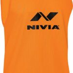 Nivia 860-4 Small Football, Hockey Bib(Orange)
