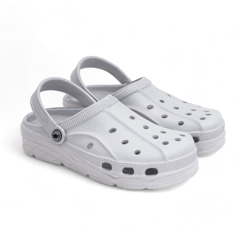 Hotstyle Men Clogs(Grey , 9)