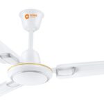 Orient Electric Ujala Air Deco 1 Star 1200 Mm 3 Blade Ceiling Fan(Ultra High Speed | White | Pack Of 1)