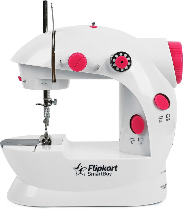 Flipkart Smartbuy Multifunctional Dual Speed Portable Sewing Machine With Light And Pedal Electric Sewing Machine( Built-In Stitches 1)