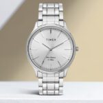Timex Silver Dial Stainless Steel Analog Watch  – For Men