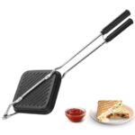 Panca Non-Stick Gas Toaster Sandwich Maker | Regular Grill Sandwich Maker – Black