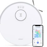 Ecovacs Deebot N20 Pro Robotic Floor Cleaner “8000Pa Strong Suction Robot Cleaner, Anti-Hair Tangle, Deep Sweeping And Vibrating Mopping, 5200Mah Battery” (Wifi Connectivity)(White)