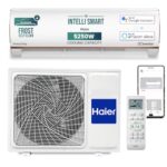 Haier 1.5 Ton 4 Star Triple Inverter Smart Split Ac (5250 Watts, Copper, Wi-Fi, 4-Way Swing, 7 In 1 Convertible, Frost Self Clean, Hd Filter, Cools At 60°C – Hsu18K-Pyfr4Bn-Inv, White)