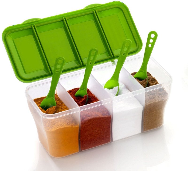 Sloppy Plastic Grocery Container – 800 Ml(Green)