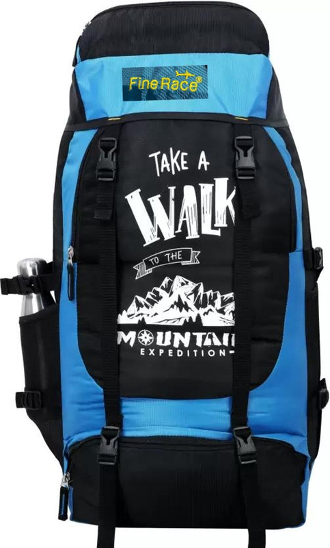 Finerace Stylish Trekking Hiking Bag Rucksack  – 60 L(Green)