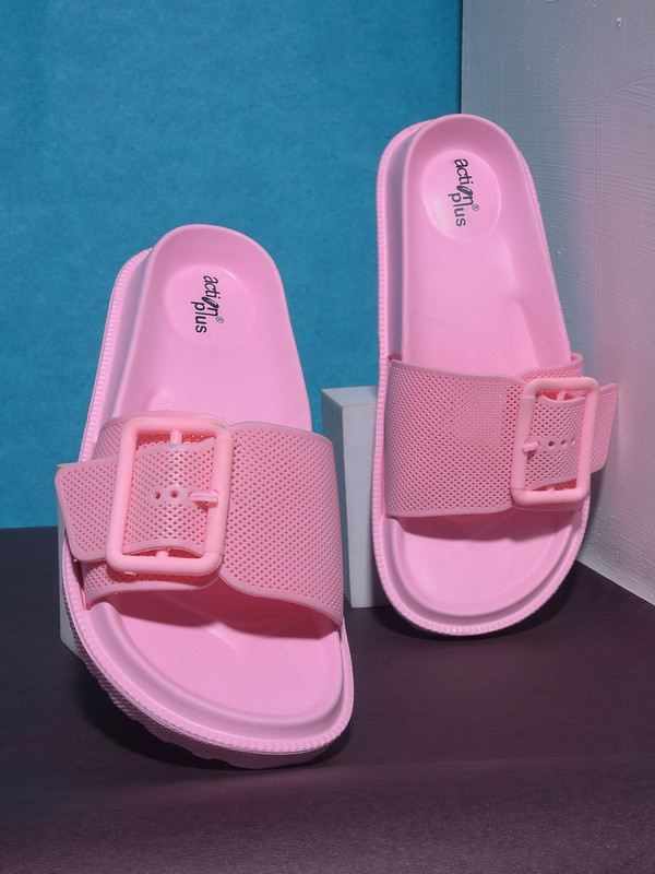 Action Women Aptp-86 Slides(Pink , 4)