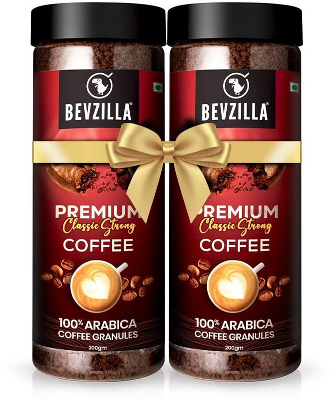 Bevzilla Premium Classic Strong Coffee | Instant Coffee(2 X 200 G)