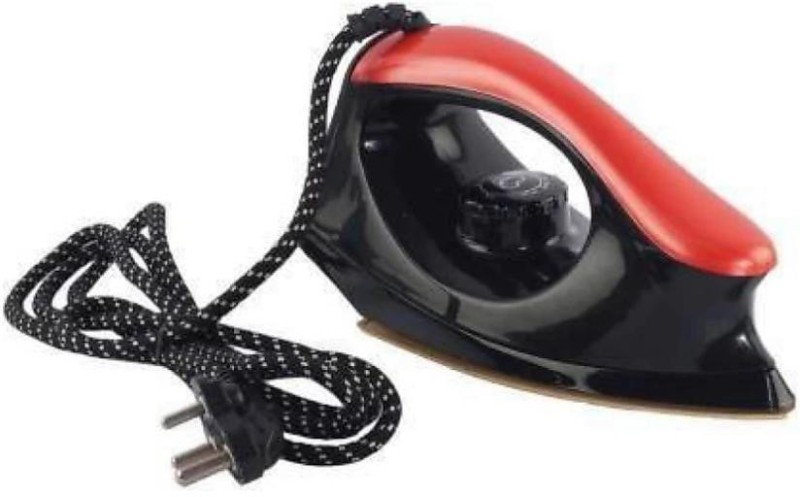 Vishpire Light_Weight_Iron 750 W Dry Iron(Red, Black)