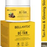 Bellavita Detan Face Pack For Instant Skin Brightening & Tan Removal, Women & Men(100 G)