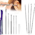 J & F Hinshitshu Blackhead Tool Kit (4 In 1)With Ear Cleaning Tool ( 6 In 1 )(2 Items In The Set)