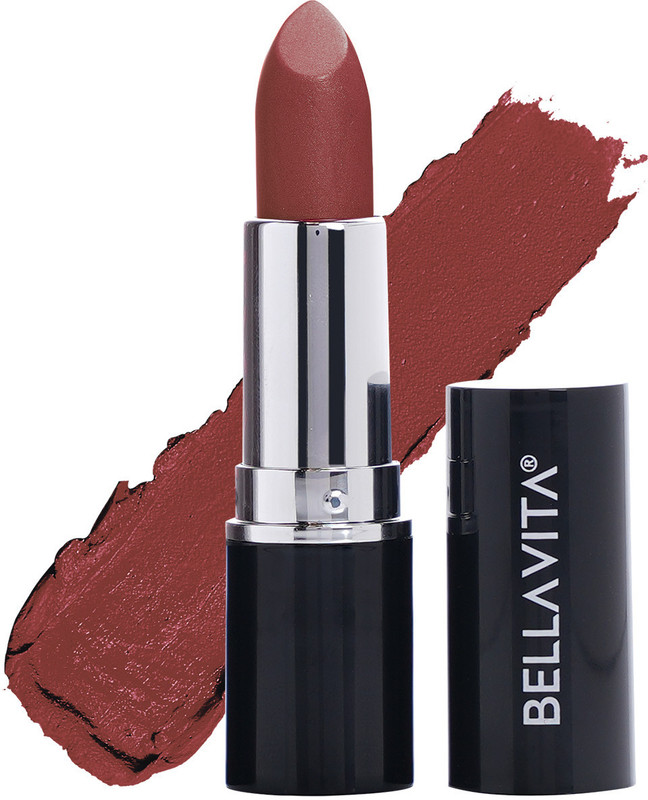 Bellavita Comfort Matte Bullet Lipstick | Intense Moisturization | Smooth Glide |(Mocha Madness, 4.2 G)