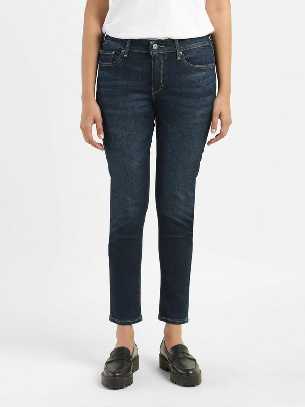 Levi’S 711 Skinny Women Blue Jeans