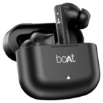 Boat Airdopes 91, 45Hrs Battery, 50Ms Low Latency, Enx Tech, Fast Charge, Ipx4, Iwp Tech, V5.3 Bluetooth Earbuds, Tws Ear Buds Wireless Earphones With Mic (Active Black)