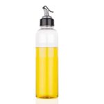 Clazkit Plastic Oil Dispenser 1 Litre Cooking Oil Dispenser Bottle Oil Container,Transparent