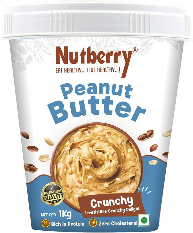 Nutberry Peanut Butter Crunchy(1 Kg)