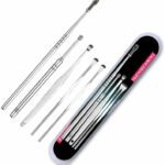 Rkpm Ear Curettage Earwax Removal Ear Wax Cleaner Swab Spiral Ear Pick (Set Of 5 Pieces)(5 Ml, Set Of 5)