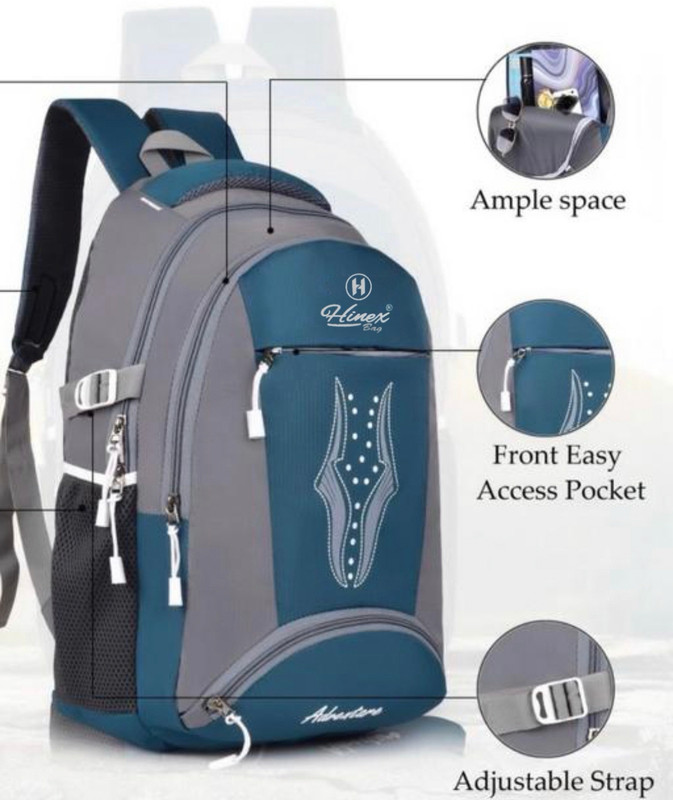 Hinex Bag Men And Women Backpack For School Bag College Bag 35 L Backpack(Blue)