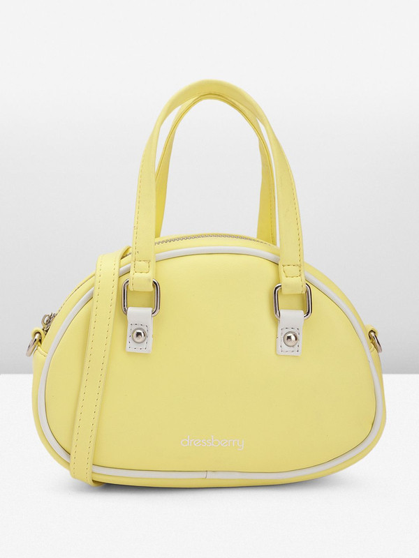 Dressberry Women Yellow Hand-Held Bag