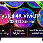 Samsung 108 cm (43 inches) D Series Brighter Crystal 4K LED TV
