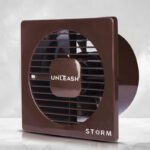 Unleash Storm 6 Inch Axial Ventilation Exhaust Fan For Kitchen, Exhaust Fan For Bathroom 150 Mm Exhaust Fan(Brown)