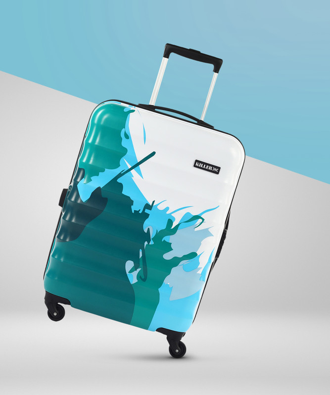 Killer Splashprinted Check-In Suitcase 4 Wheels – 26 Inch
