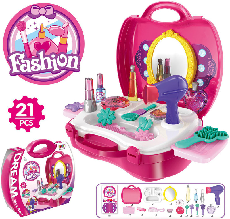 Toyshack 21 Pcs Kids Girls Gift Game Beauty Set