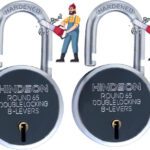 Hindson Gold-Hin-Pk2 Padlock(Silver)