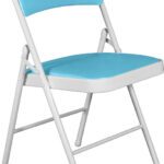 Story@Home Chair Foldable Designer Metal Outdoor Chair(Blue, Diy(Do-It-Yourself))