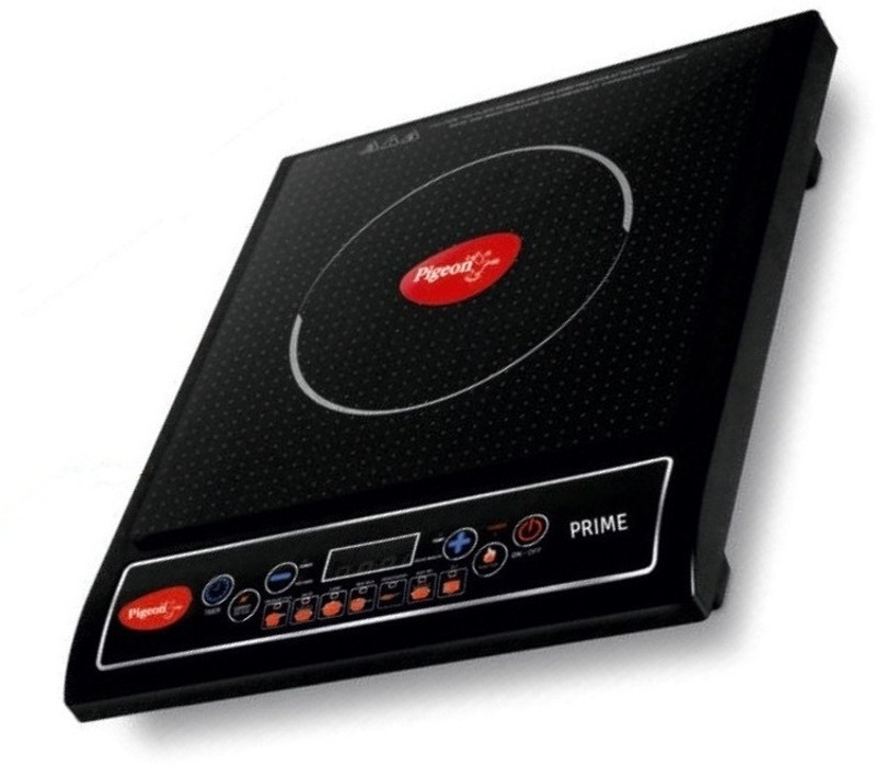 Pigeon 1800 W Induction Cooktop Push Button(Black, Prime 15794)