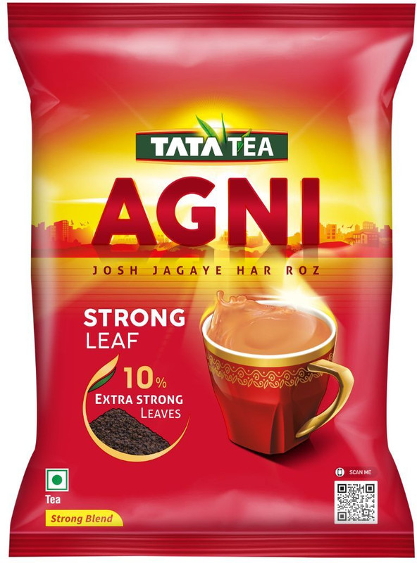 Tata Tea Agni Strong Leaf Black Tea Pouch(1 Kg)