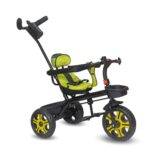 Maanit | Easy To Ride Baby Tricycle With Parental Control Handle With Water Bottle | Kids Storage Basket And Bell | Foldable Footrest | For Kids, (Yellow)