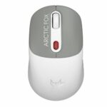 Arctic Fox Promaxe Wireless Mouse | 2400 Dpi |2.4 Ghz With Usb Nano Receiver | High Precision Optical Tracking| For Pc/Mac/Laptop – Cool Gray