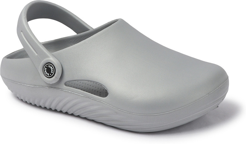 Hrx By Hrithik Roshan Men Clogs(Grey , 8)