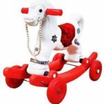 Dazzle Oh Baby’ By Plastic Chetak Horse With Rocking Function,Amazing Color Car Non Battery Operated Ride On(Multicolor)