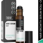 Thriveco Hair Growth Serum Roll On For Voluminous & Strong Hair With Non-Itching�Formula(10 Ml)