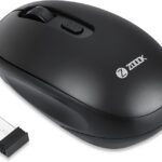 Zoook Clique / Adj. Dpi Wireless Optical Mouse(2.4Ghz Wireless, Jade Black)