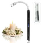 Oblivion Charging Gas Lighter For Kitchen 1 Pc – Multipurpose Rechargeable Arc Usb Electric Candle Plasma, Portable & Durable, Windproof Stove, Flameless Type-C, Long 360° Flexible For Safe Cooking