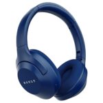 Boult Newly Launched Flex Headphones Wireless With Mic, 70H Playtime, 40Mm Bass Drivers, Type-C Fast Charging, 4 Eq Modes, Bluetooth 5.4, Headphones Bluetooth Wireless, Aux Option, Ipx5, Navy Blue