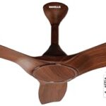 Havells 1200Mm Stealth Wood I Es Ceiling Fan|High Air Delivery,Energy Saving,100% Pure Copper Motor|Auto Modes,Premium Special Finish Iot Fan,Timer Setting|(4 Stars,Pack Of 1,Walnut Cola Chrome)