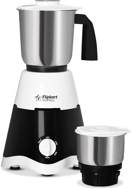 Flipkart Smartbuy Powerchef Pro 500 W Mixer Grinder(Fksbmg45Mkdhbw | 2 Jars | White, Black)