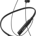 Aroma Nb121 Corridor Upto 40 Hours Playtime* Fast Charging, Dual Pairing Neckband Bluetooth(Carbon Black, In The Ear)