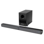 Zebronics 120 Watts Soundbar, Home Theatre, Dual Racetrack Drivers Soundbar, 13.33Cm Subwoofer, Hdmi Arc, Bluetooth V5.1, Usb, Glossy Finish, Wall Mountable (Juke Bar 3910)