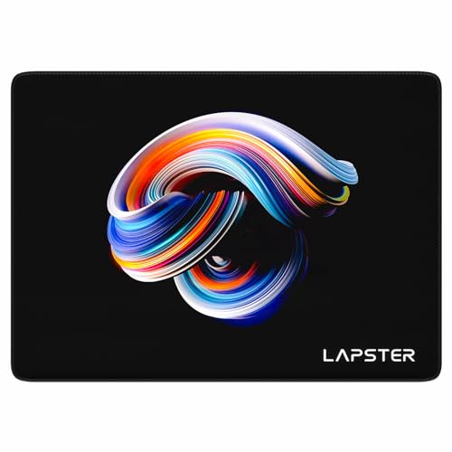 Lapster Speedo Design Gaming Mouse Pad, Non-Slip Rubber Base Mouse Pad, With Antifray Stitched Embroidery Edges (220X190X3Mm)
