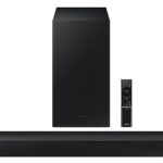 Samsung Soundbar (Hw-C45E/Xl) 2.1 Channel, 300W, Dolby Digital, 3 Speakers, Wireless Subwoofer, Bluetooth Enabled And Dts Virtual X Experience Sound (Black)