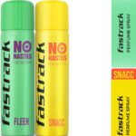 Fastrack No Nasties Perfume Spray – Fleek & Snacc (Pack Of 2) Deodorant Spray  –  For Men & Women(270 Ml, Pack Of 2)